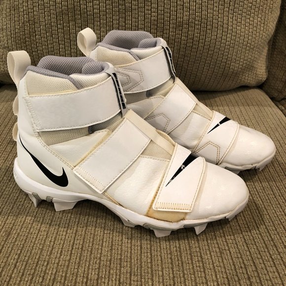 Nike Force FastFlex White Velcro Sports Cleat Size 6 - Picture 5 of 15